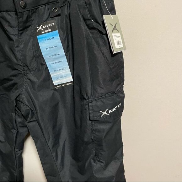 NWT Arctix Womens Snow Sports Insulated Cargo Pants- Size Large - Picture 6 of 10
